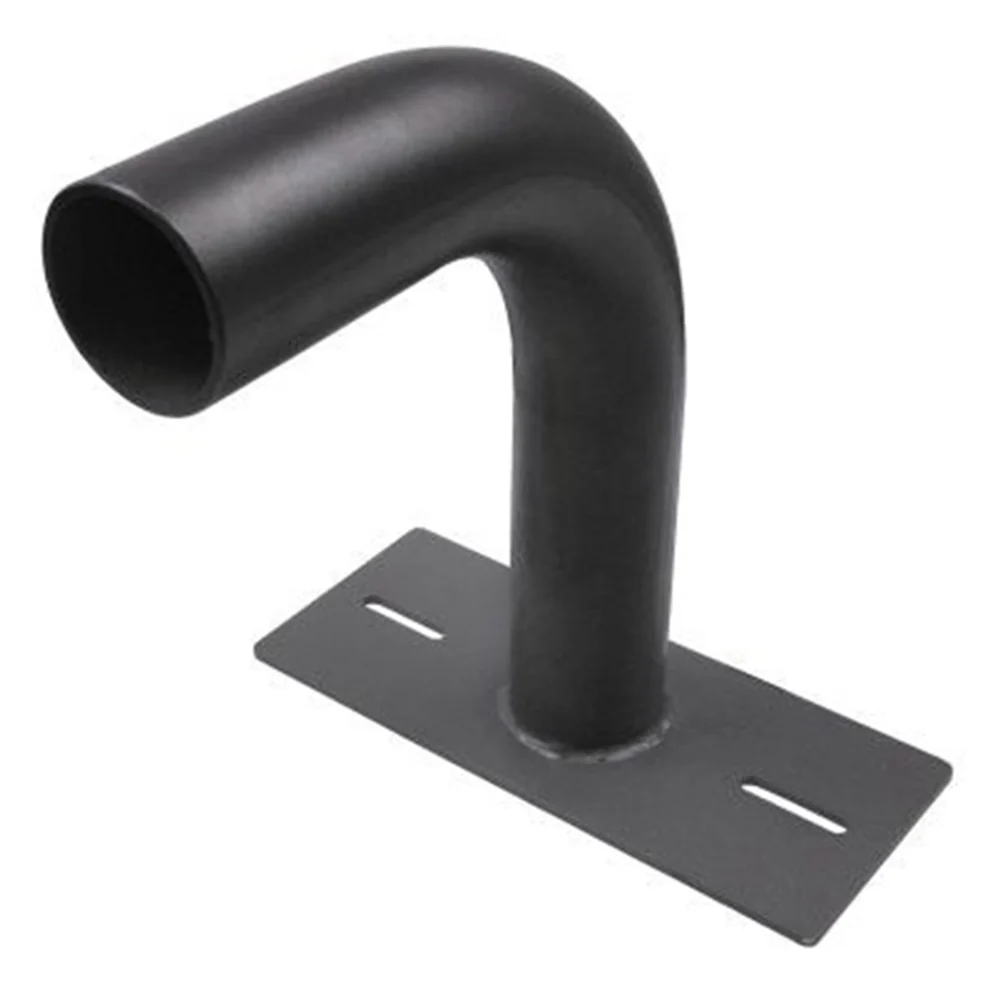 90° WALL MOUNT BRACKET WITH  2-3/8" O.D. TENON