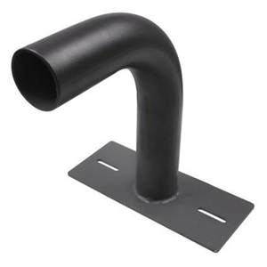 90° WALL MOUNT BRACKET WITH  2-3/8" O.D. TENON