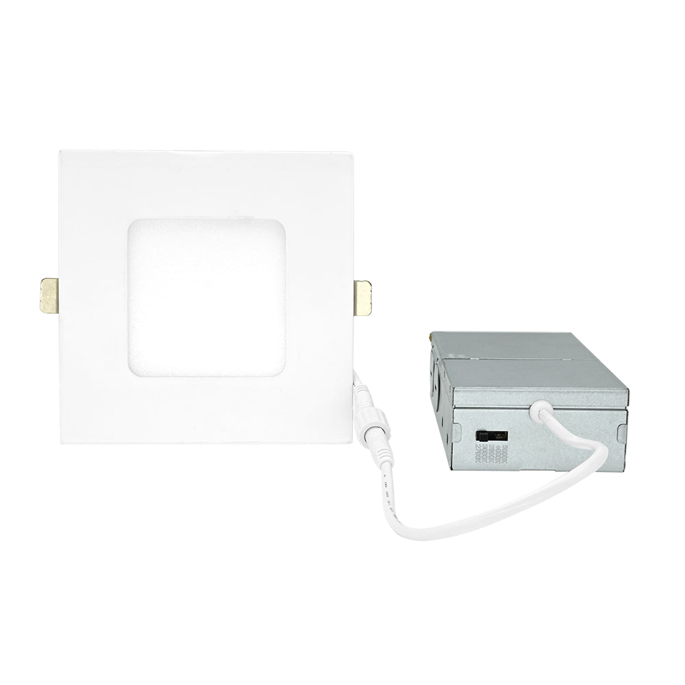 4 INCH 9W 5CCT SELECTABLE LED SQUARE SLIM PANEL LIGHT