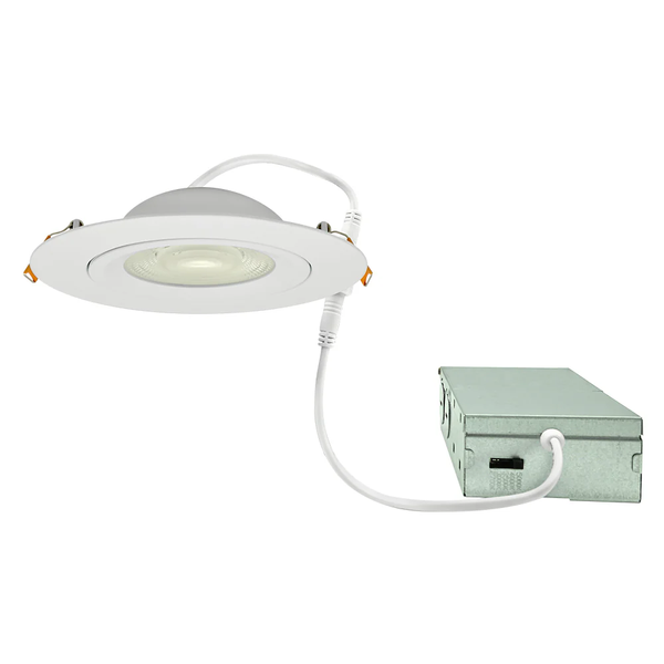 6 INCH 12W LED RECESSED ROUND FLOATING GIMBAL LIGHT