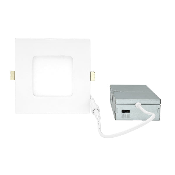 6 INCH 12W 5CCT SELECTABLE LED SQUARE SLIM PANEL LIGHT