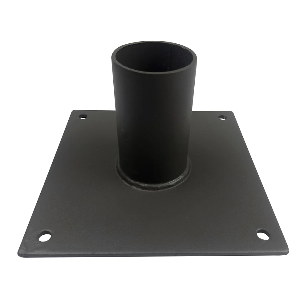 180° WALL MOUNT BRACKET WITH 2-3/8" O.D. TENON