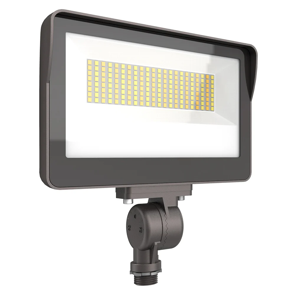 35W-60W SELECTABLE LED FLOOD LIGHT WITH PHOTOCELL