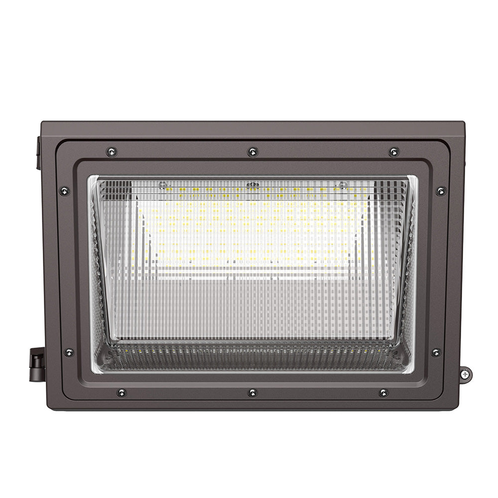 48W-120W SELECTABLE LED GLASS WALL PACK LIGHT WITH PHOTOCELL