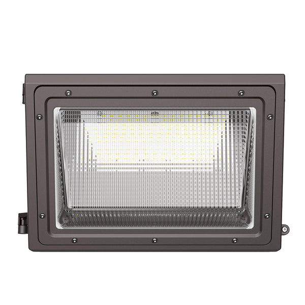 48W-120W SELECTABLE LED GLASS WALL PACK LIGHT WITH PHOTOCELL
