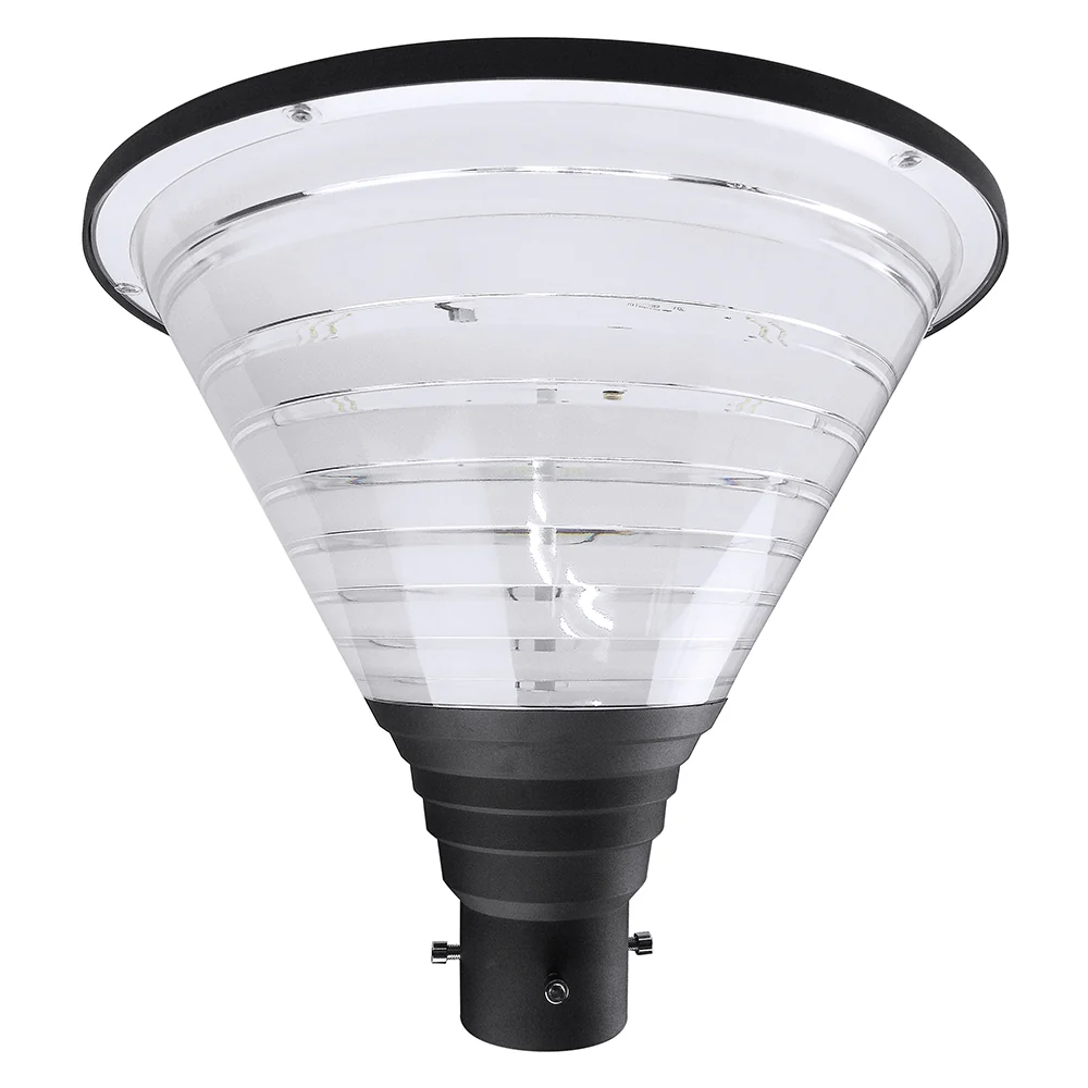 40W-100W SELECTABLE HOURGLASS POST TOP LIGHT