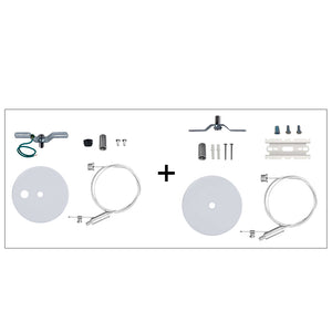 CEILING INSTALL KIT FOR ARCHITECTURE 5CCT SELECTABLE LED LINEAR LIGHT
