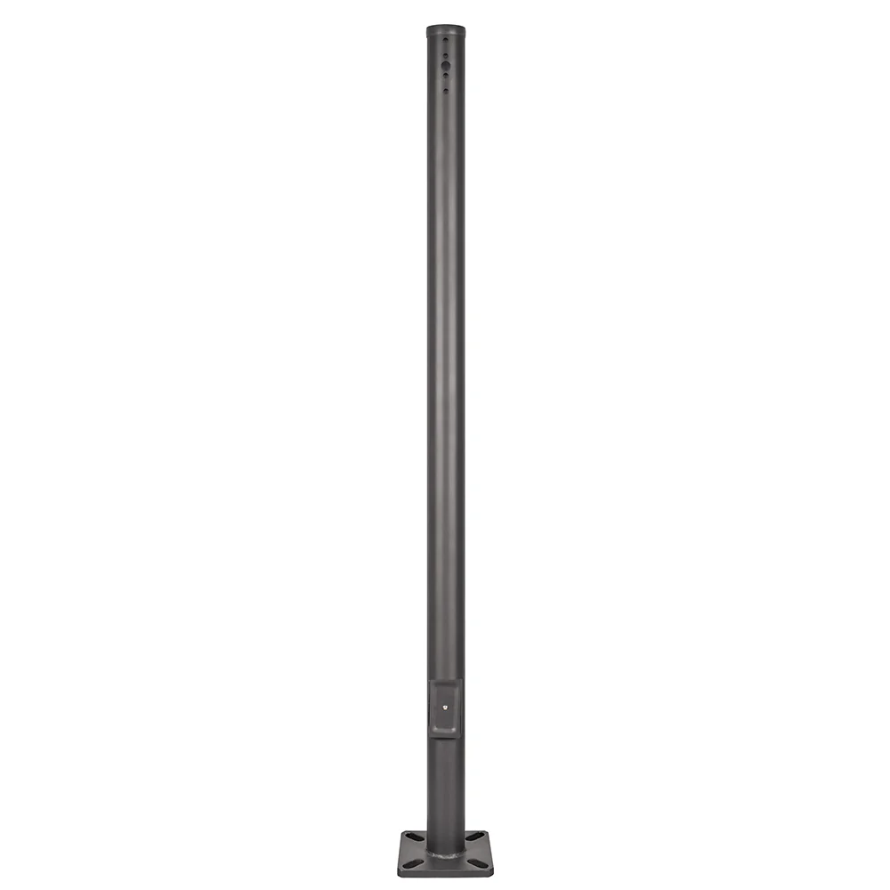 20FT 4" ROUND STEEL LIGHT POLE