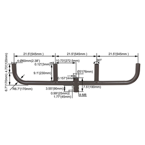 180° QUAD BULLHORN
