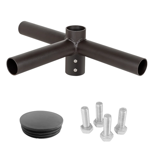ROUND TRIPLE 90° HORIZONTAL TENON ADAPTER