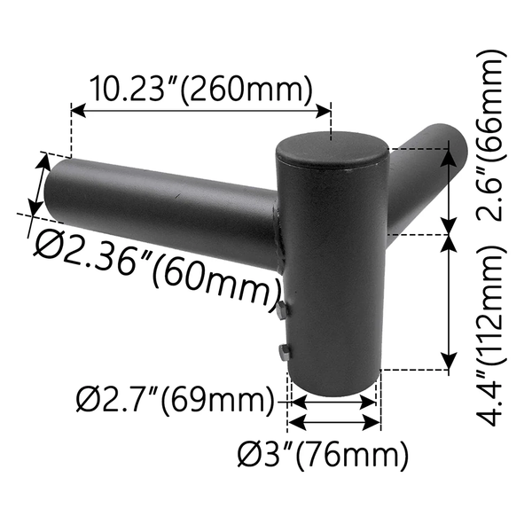 90º TWIN SPOKE MOUNTING ADAPTER