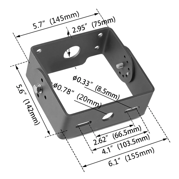 SHOEBOX TRUNNION MOUNT