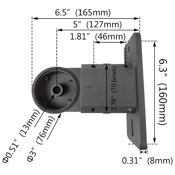UNIVERSAL POLE MOUNT