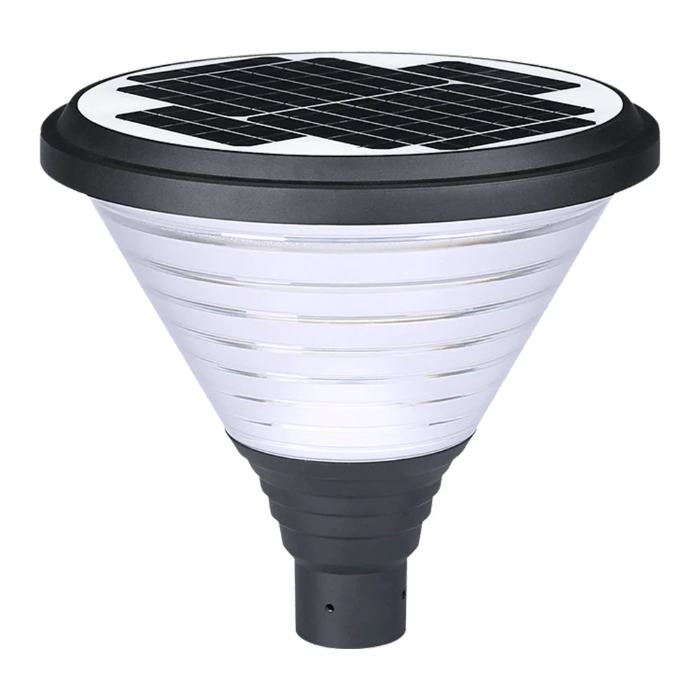 12W SOLAR LED HOURGLASS POST TOP