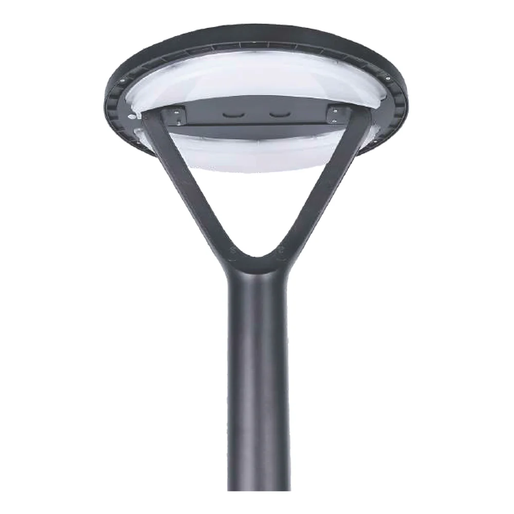12W SOLAR LED ROUND POST TOP