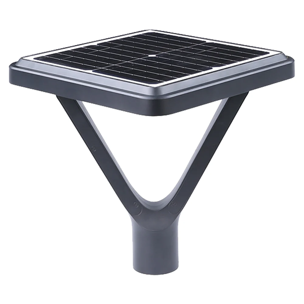 12W SOLAR LED SQUARE POST TOP