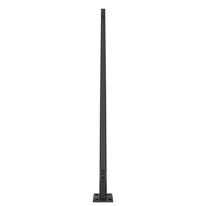 30FT 7" ROUND TAPERED STEEL LIGHT POLE