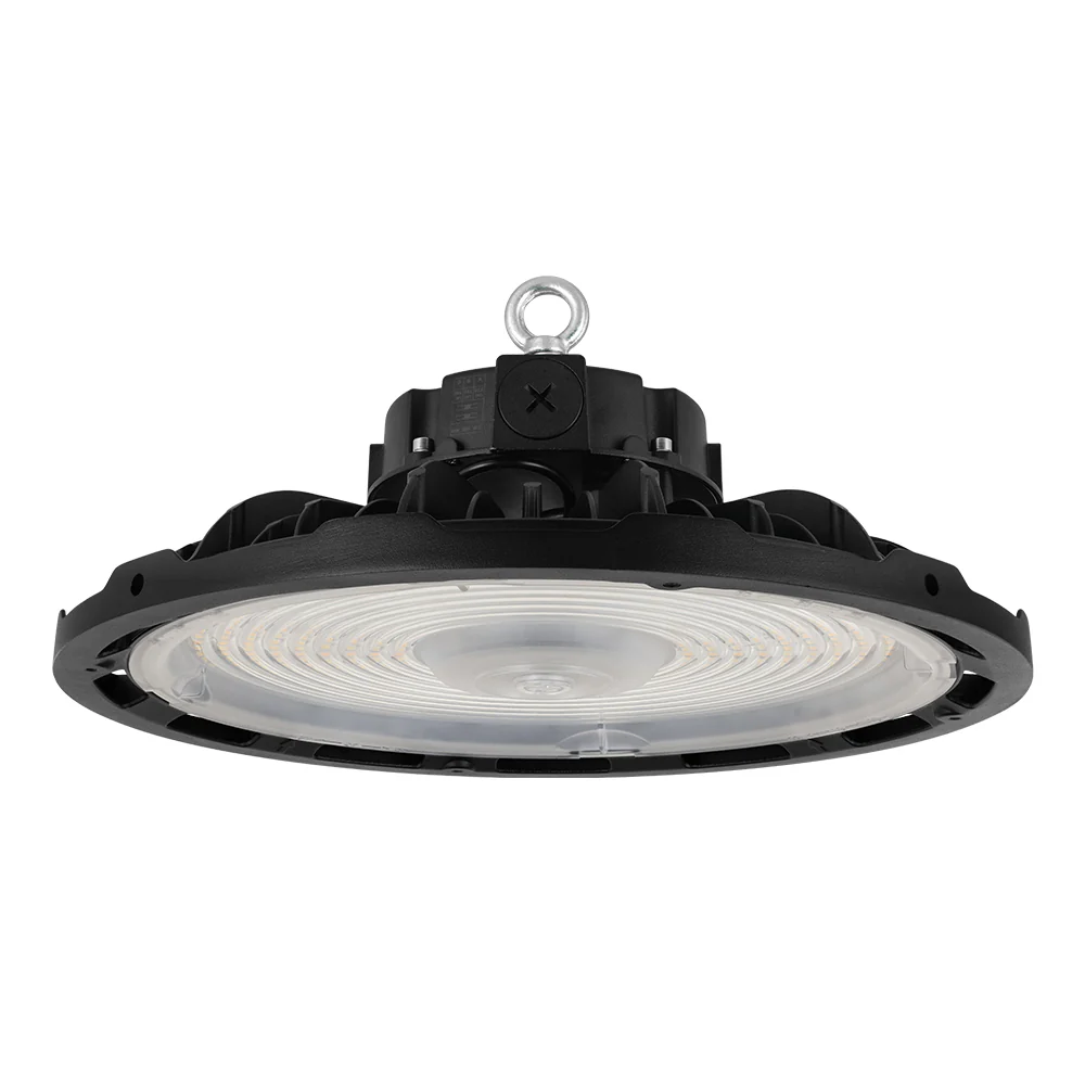 240W-320W SELECTABLE AND ANGLE ADJUSTABLE LED UFO HIGH BAY LIGHT 120-277V