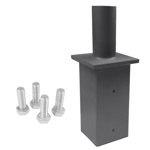 4 INCH SQUARE POLE ADAPTER