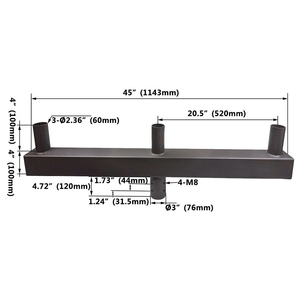 LOW PROFILE TRIPLE BULLHORN ADAPTER