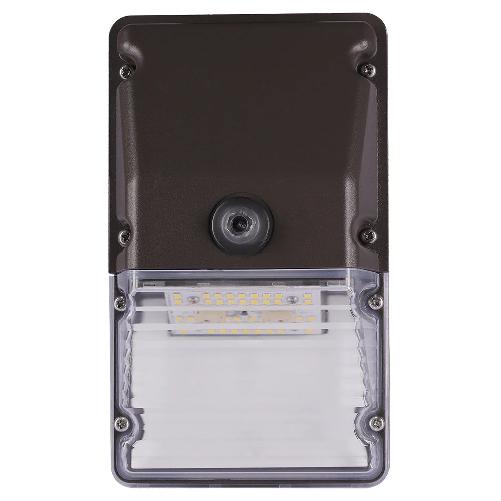 25W TUNABLE LED WALL PACK LIGHT WITH PHOTOCELL