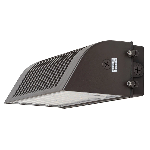 SELECTABLE LED FULL CUTOFF WALL PACK LIGHT WITH PHOTOCELL