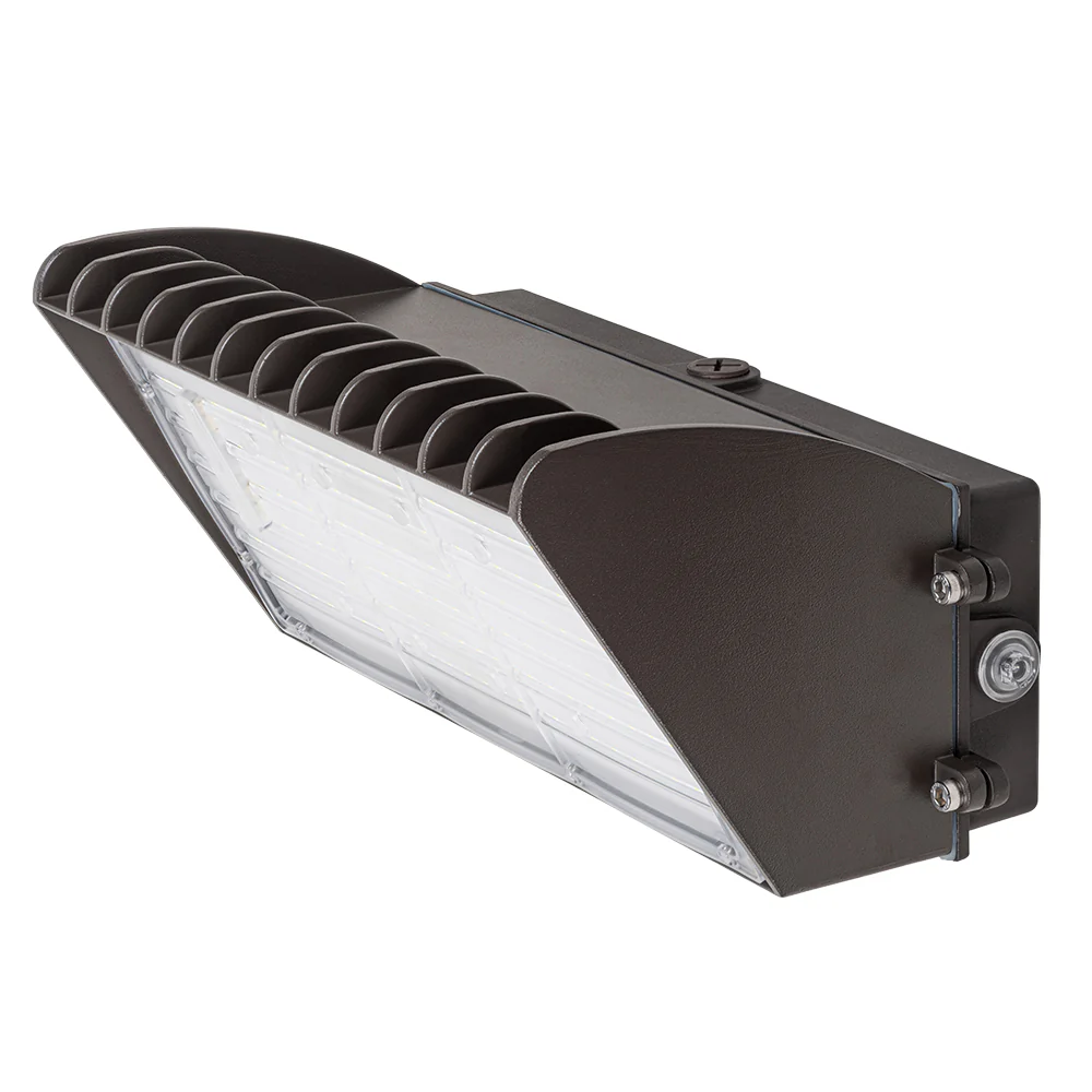 28W-70W SELECTABLE LED SEMI CUTOFF WALL PACK LIGHT WITH PHOTOCELL