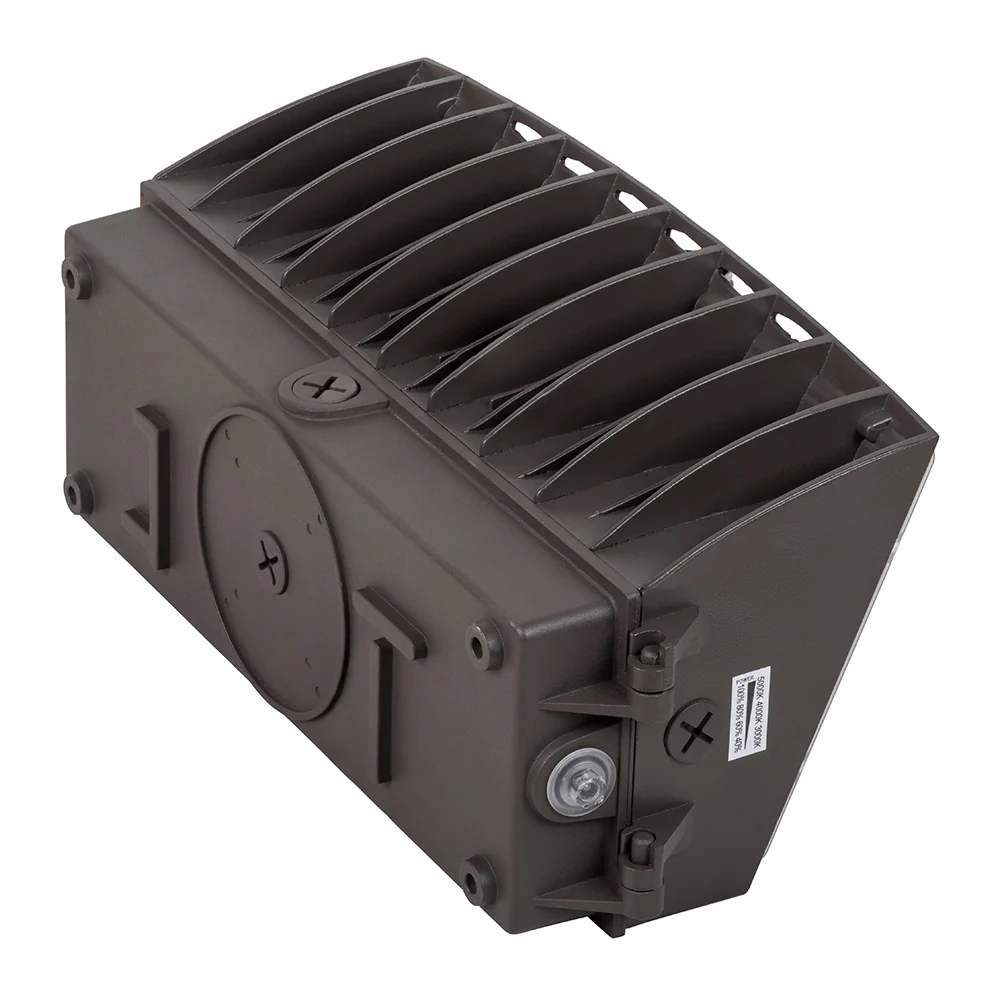 48W-120W SELECTABLE LED SEMI CUTOFF WALL PACK LIGHT WITH PHOTOCELL