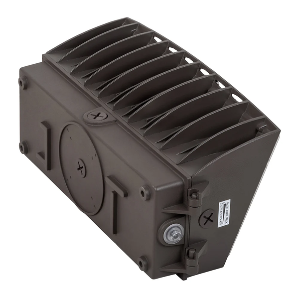 48W-120W SELECTABLE LED SEMI CUTOFF WALL PACK LIGHT WITH PHOTOCELL