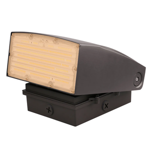15W-30W SELECTABLE LED SLIM ADJUSTABLE WALL PACK WITH PHOTOCELL