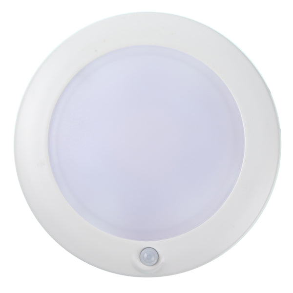 6 INCH 15W LED DISK DOWN LIGHT PIR SENSOR 5CCT SELECTABLE
