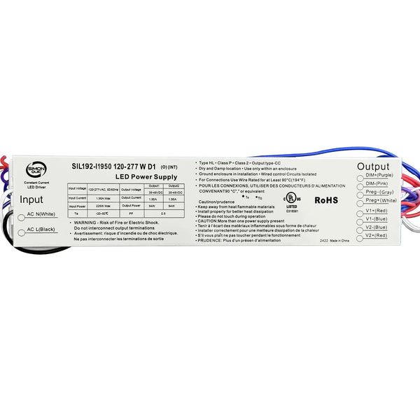SIL192-I1950/120-277/W/D1