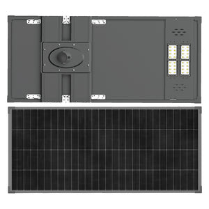 80W ALL IN ONE LED SOLAR MODULE STREET LIGHT